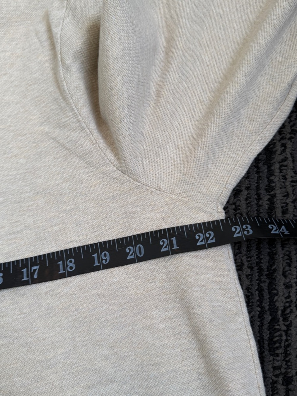 Polo Ralph Lauren Beige Long Sleeve Polo Shirt Classic Fit Size L - Picture 4 of 8